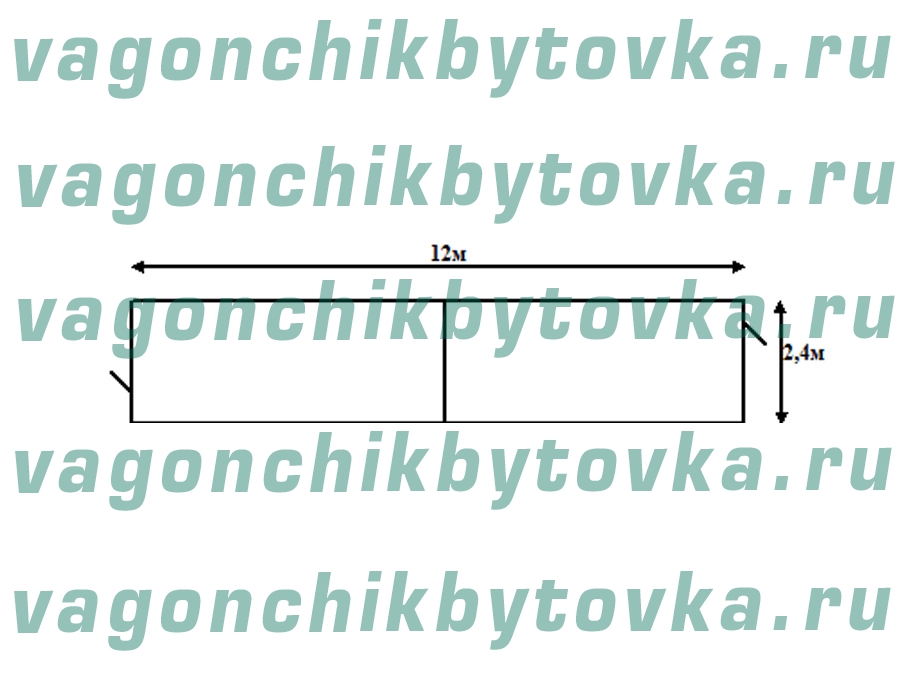 Склад и офис из БК 12м